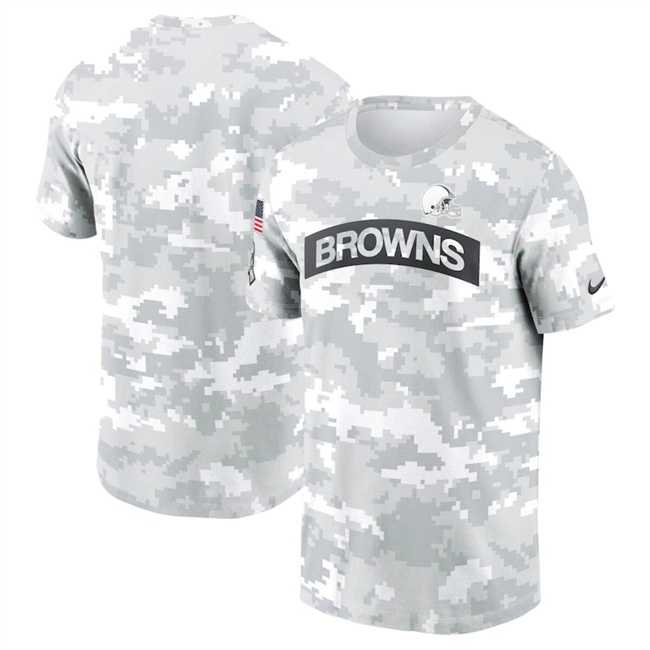 Men's Cleveland Browns 2024 Arctic Camo Salute To Service Performance T-Shirt,We sell and wholesale Men's Cleveland Browns 2024 Arctic Camo Salute To Service Performance T-Shirt on line form chian!